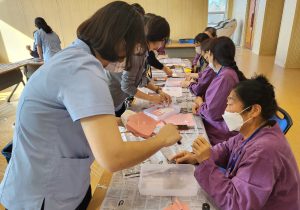 치유프로그램(손 석고 만들기)